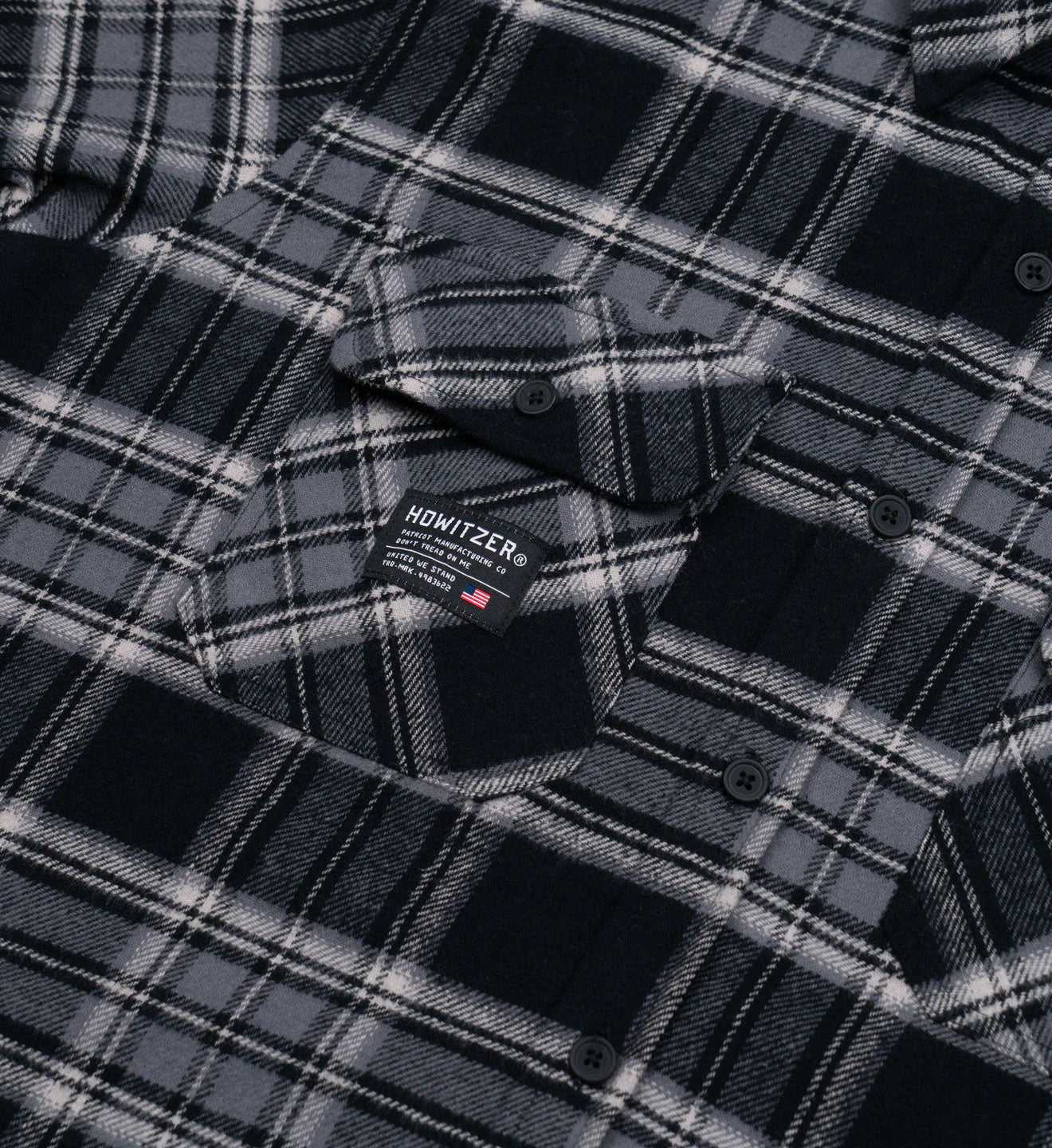 Howitzer Marksman Black Flannel