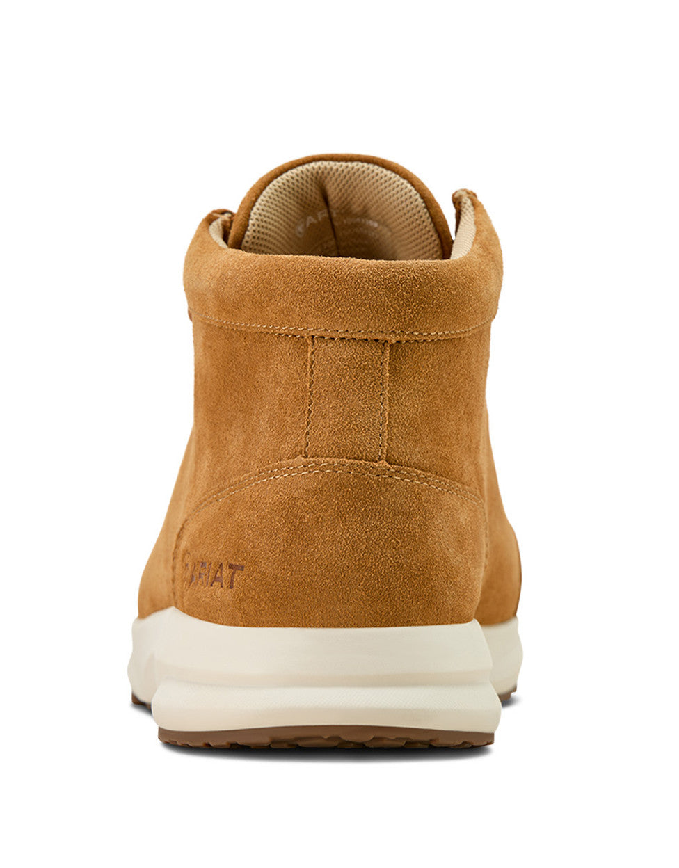 ARIAT Spitfire 4" Lace Up Moc Toe Shoes- Natural Suede