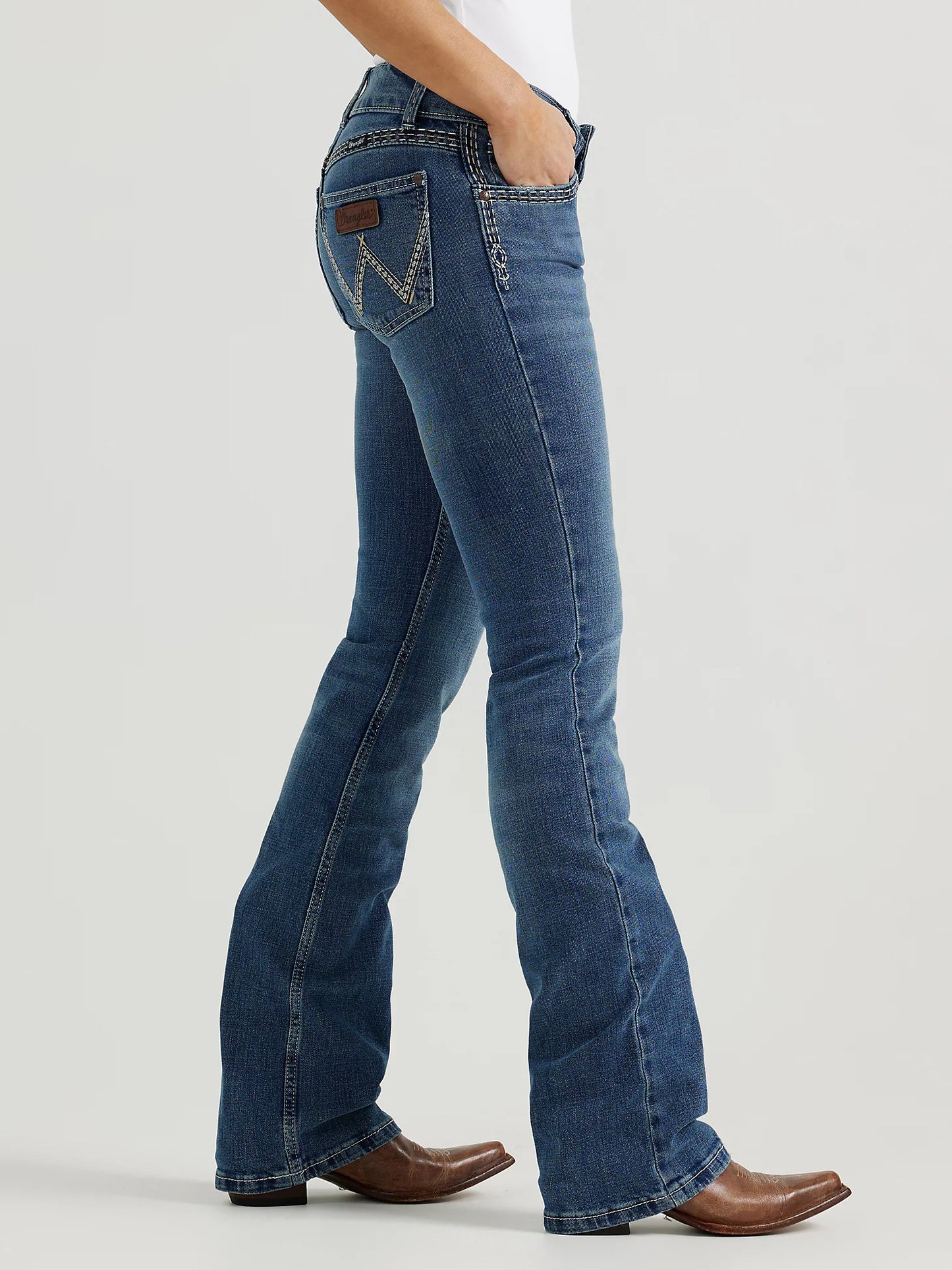 Wrangler Retro Sadie bootcut - Tiffany