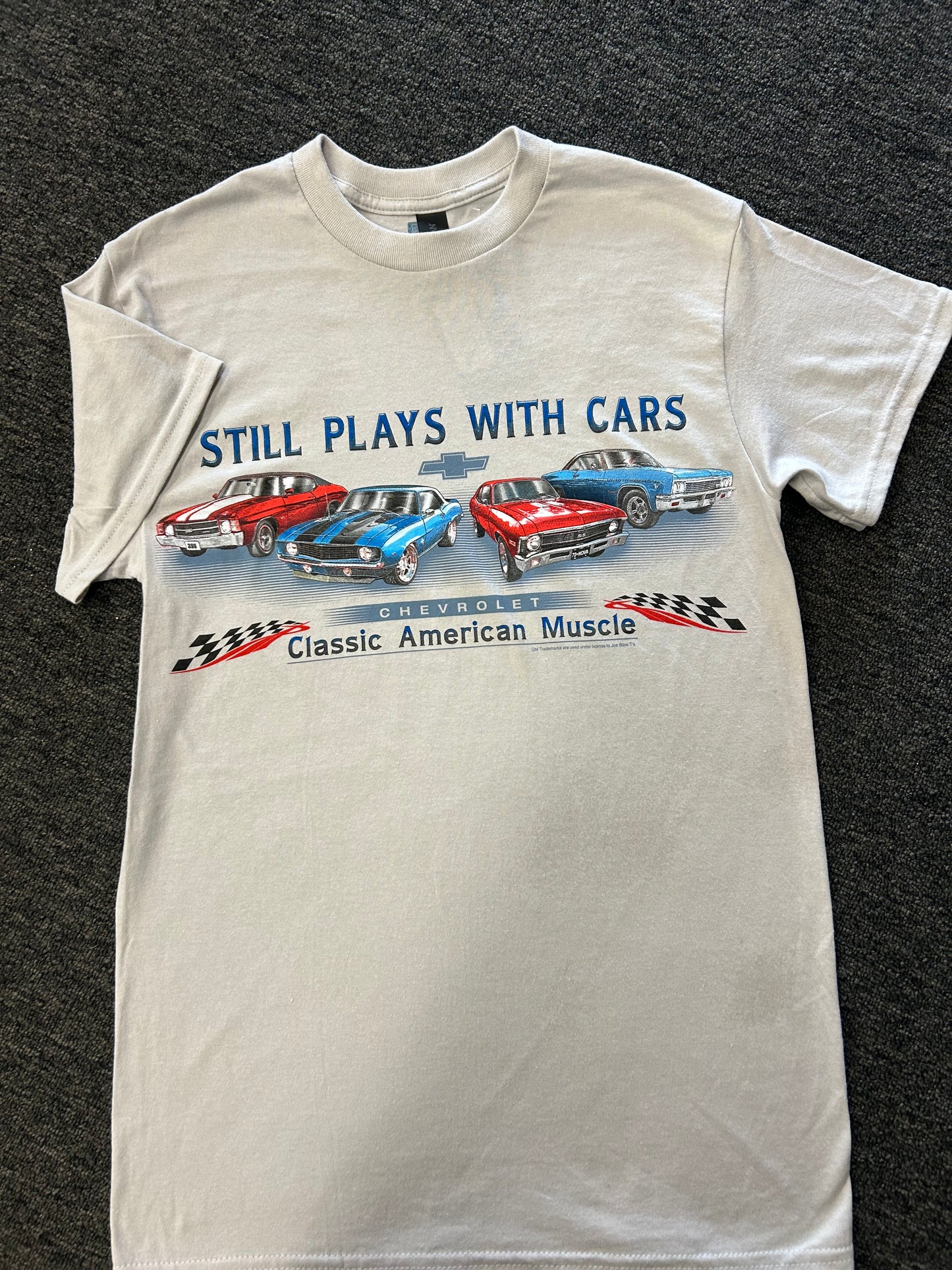 Still Plays with Cars Tee Cream