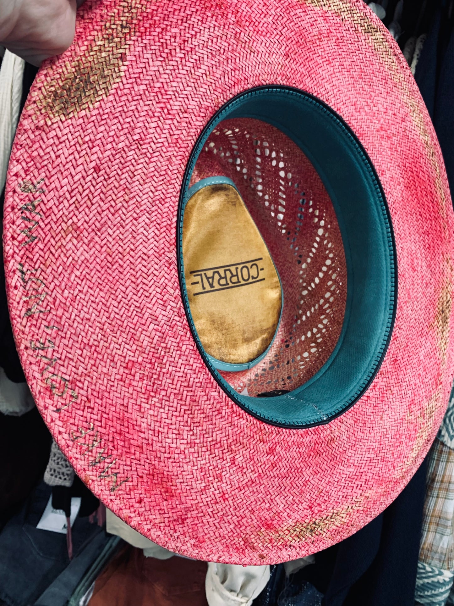 Corral Rebel - pink straw