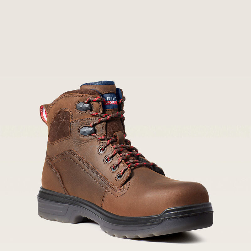 ARIAT Turbo 6" USA Assembled Waterproof Carbon Toe Work Boot