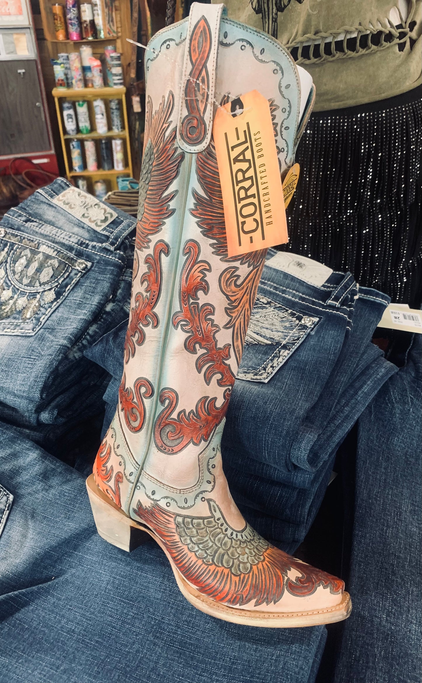 Corral Rising Phoenix boot - A4516