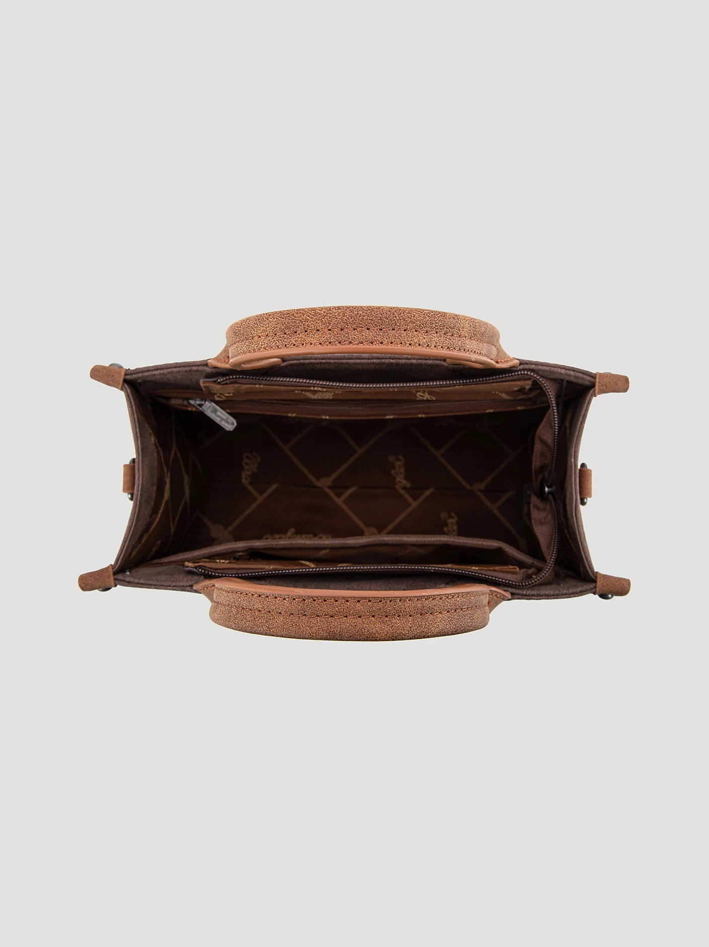 Wrangler Western Buckle small tote - cocoa