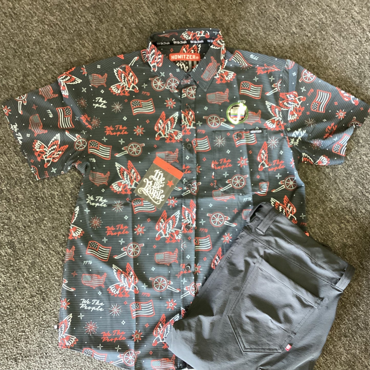 Howitzer Launcher Button Down Shirt