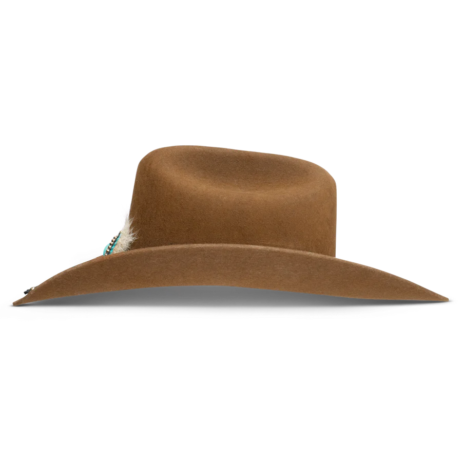 C1H x Lainey Wilson Country with a Flair hat - cognac