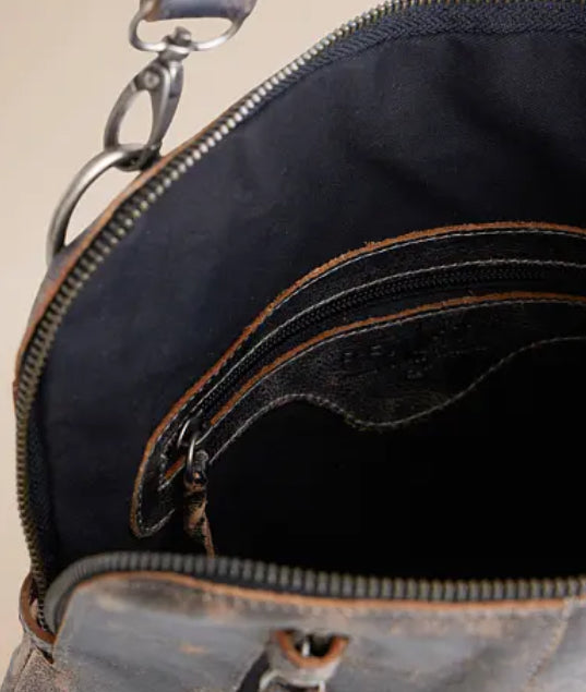Bed Stu Aiken Crossbody purse- black lux