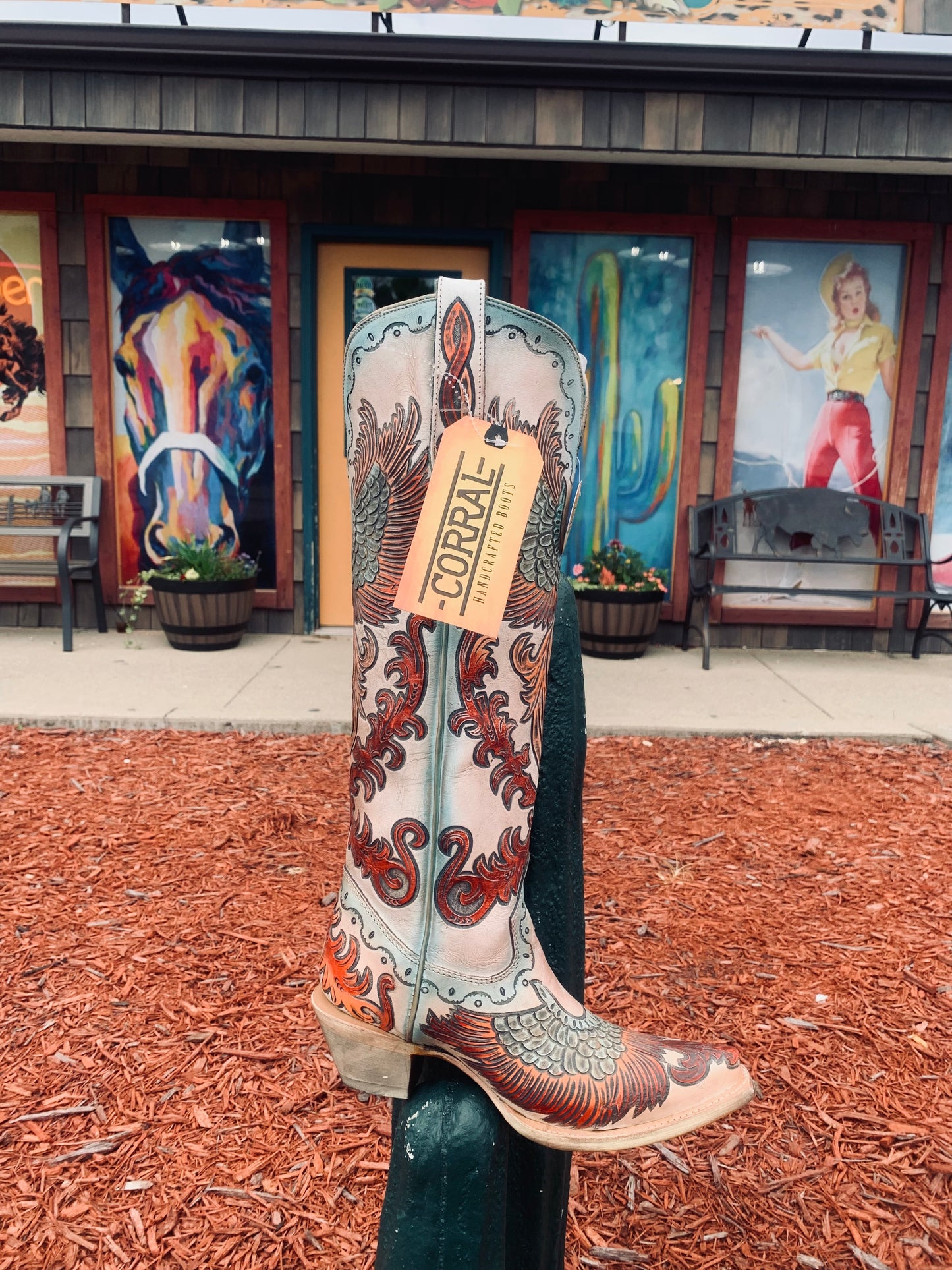 Corral Rising Phoenix boot - A4516