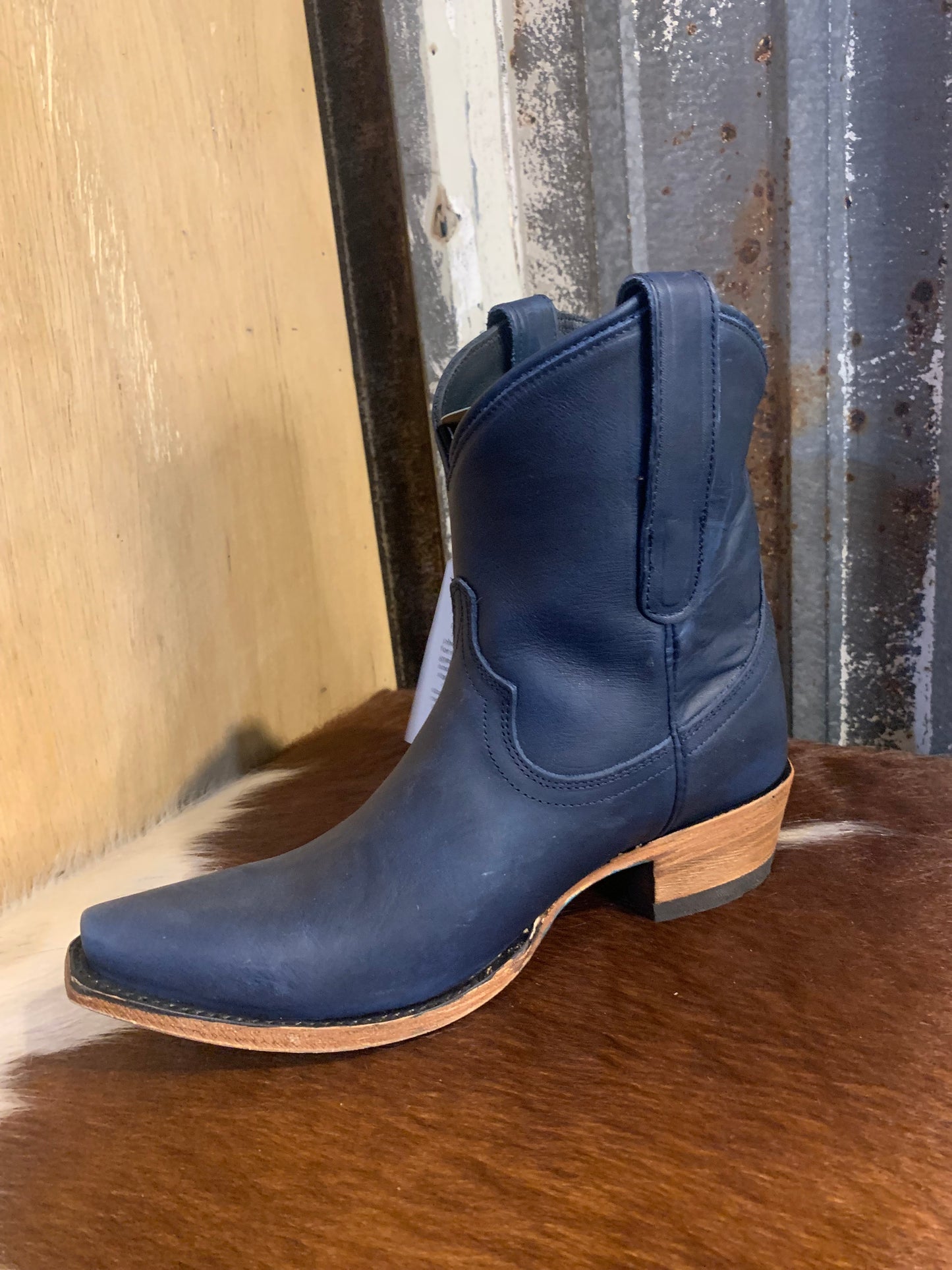 Lane Emma Jane bootie - midnight navy