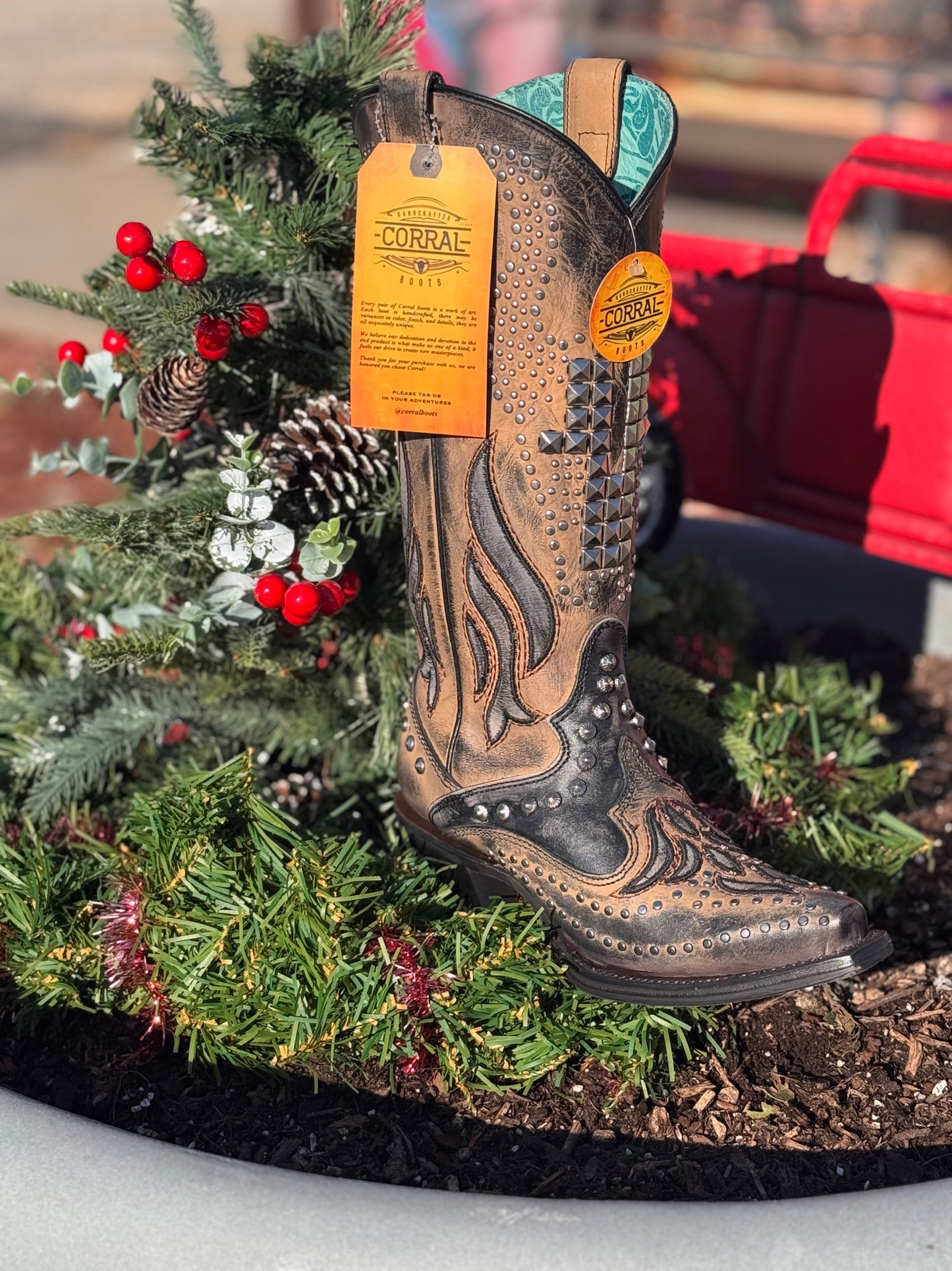 Corral Esmeralda boot - A4832