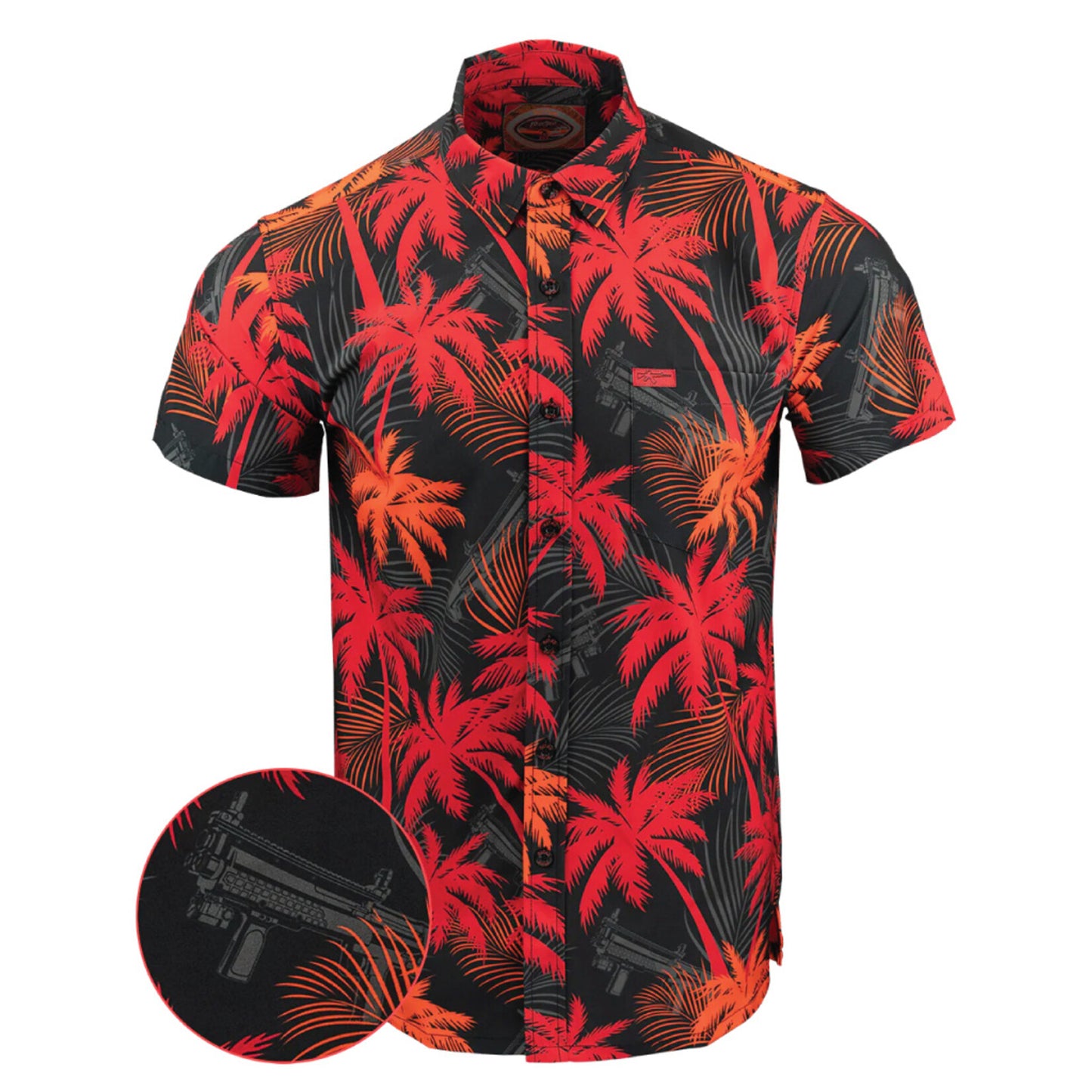 Retro Rifle “High Crown” Button Down Shirt