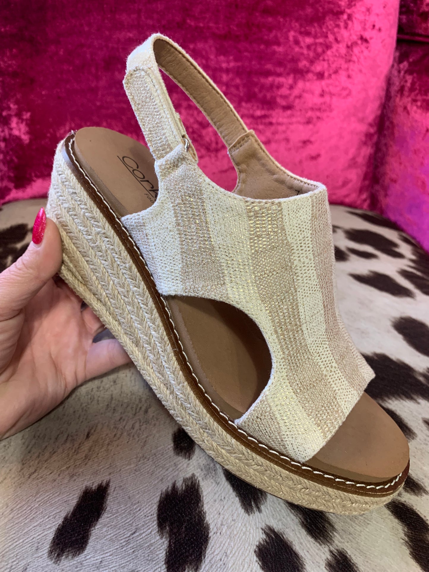 Corkys K Bye - sand stripe