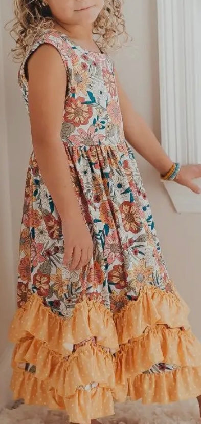 Retro floral dress