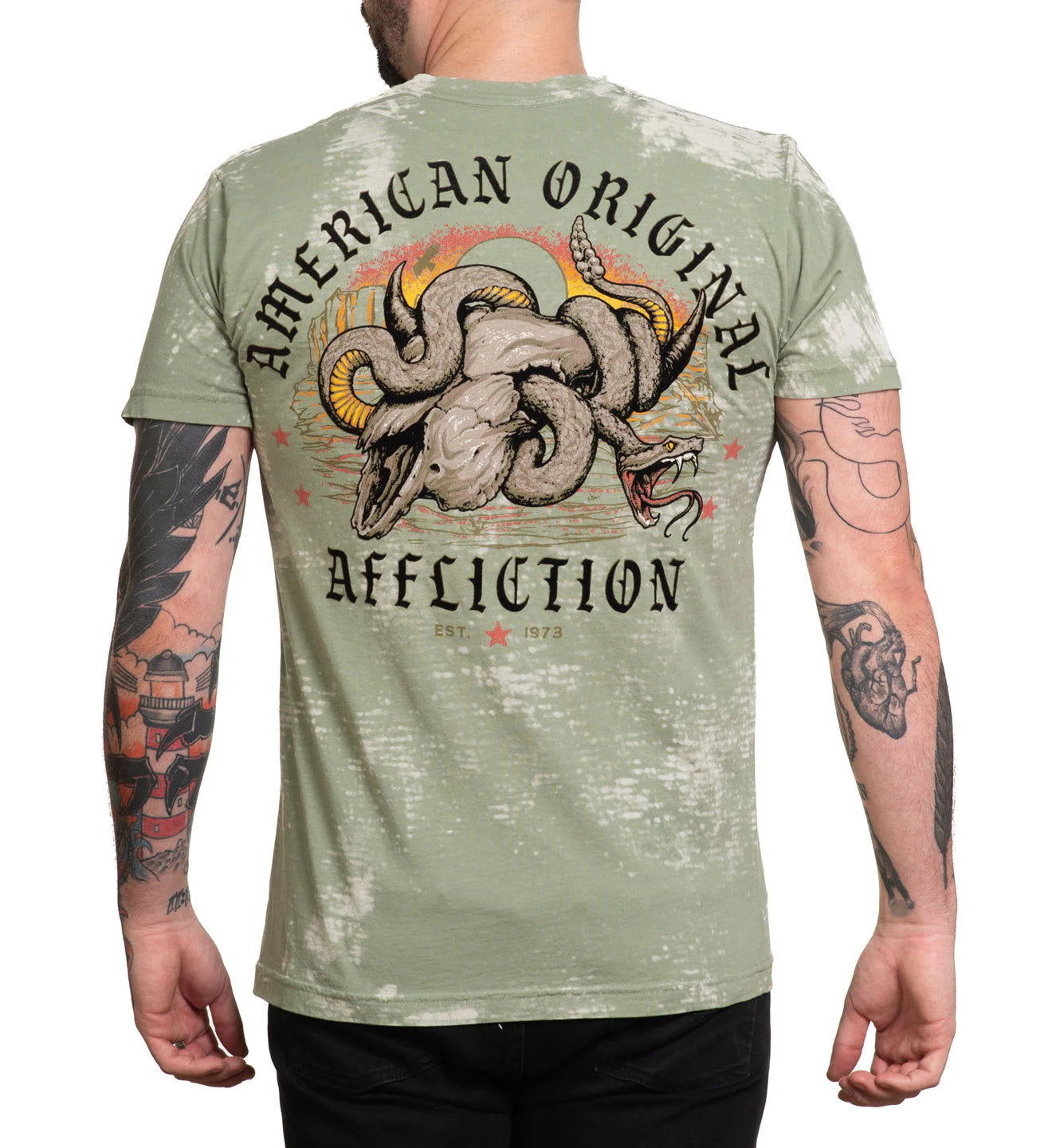Affliction Dry Bones Tee