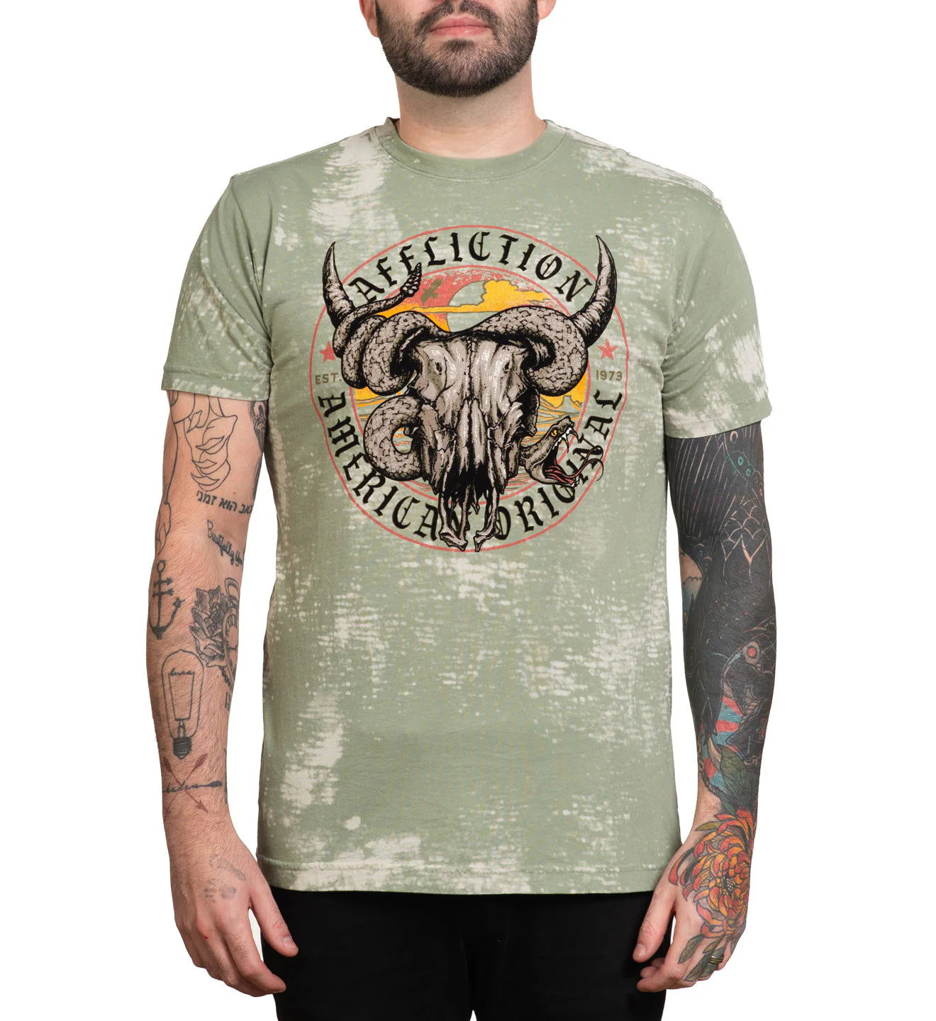 Affliction Dry Bones Tee