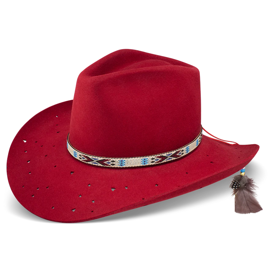 C1H x Lainey Wilson Wild Horses hat - red