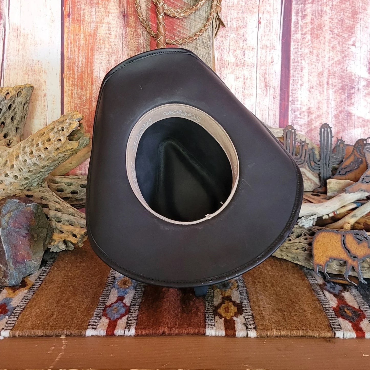 Stetson Roxbury leather cowboy hat