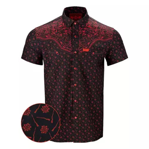 Retro Rifle - Old Silence Button Down Shirt