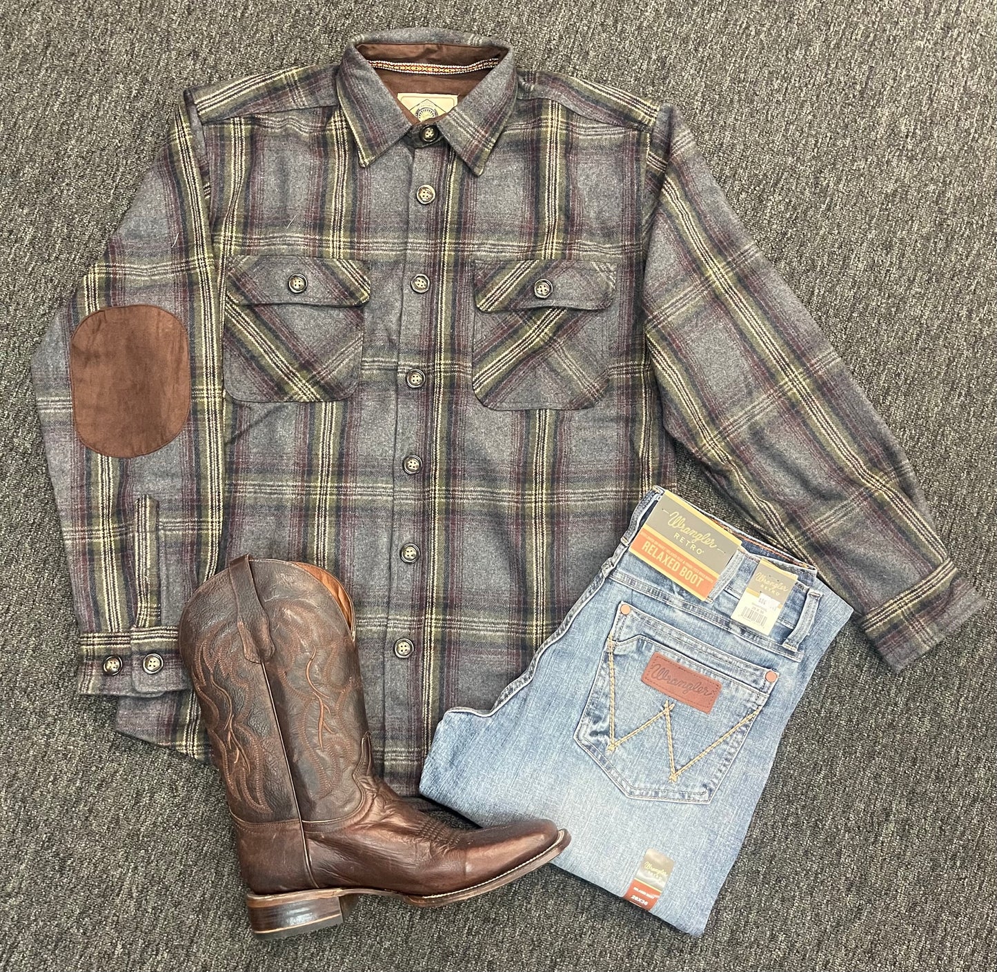 Men’s Heavy Weight Wool Flannel
