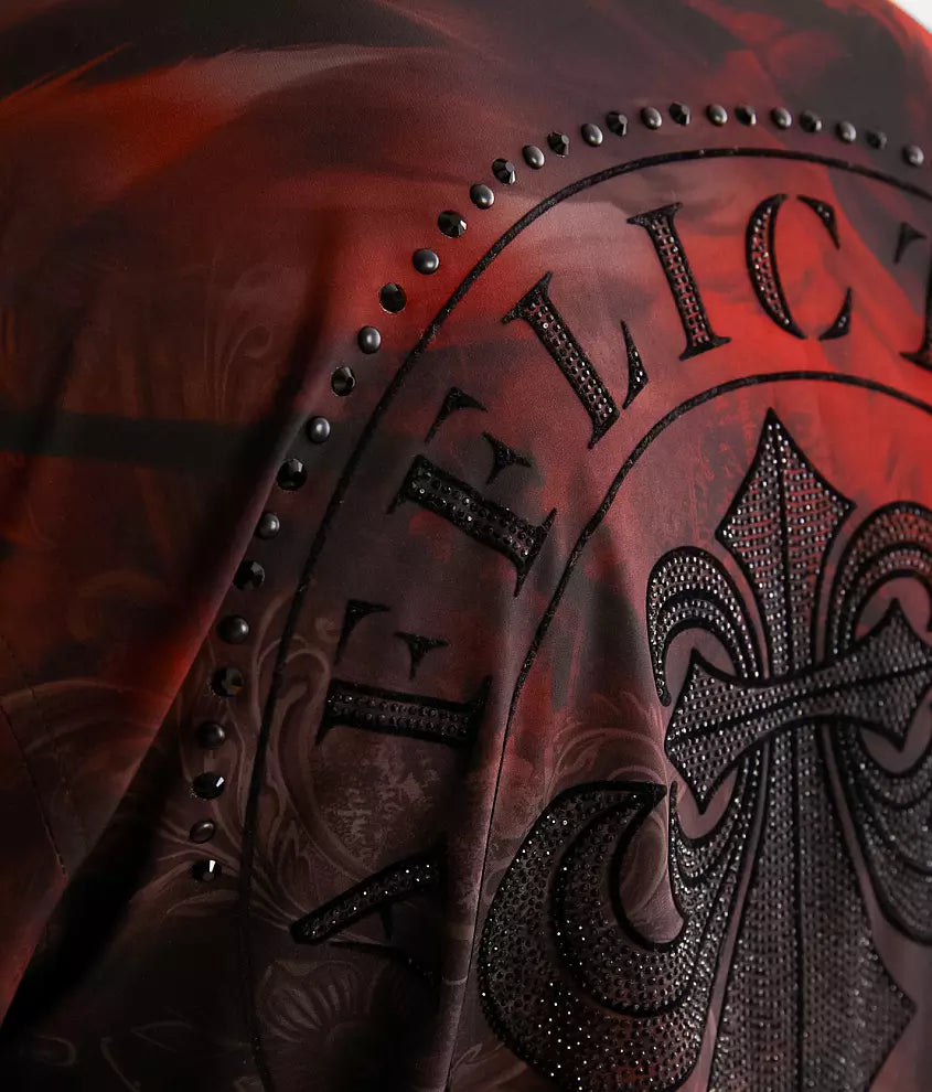 Affliction Brawley Woven Button Down