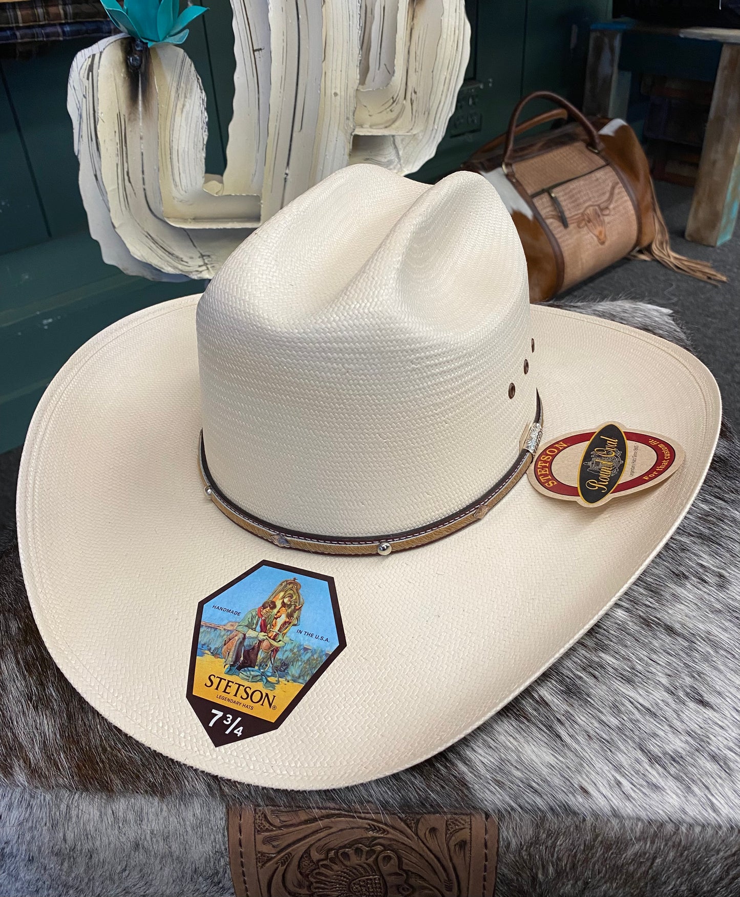 Stetson Angus Straw Hat