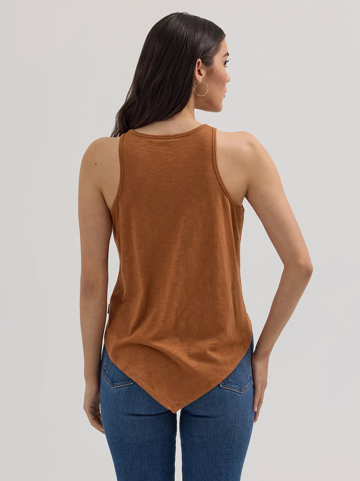 Wrangler Bandana Diamond front tank - tan