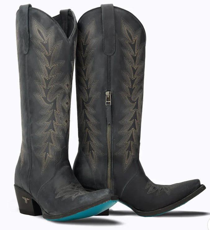 Lane Off The Record - distressed black