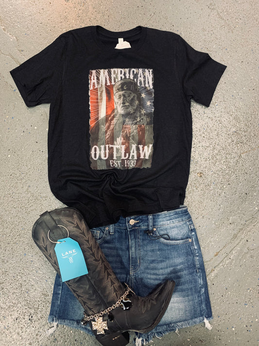 American Outlaw tee