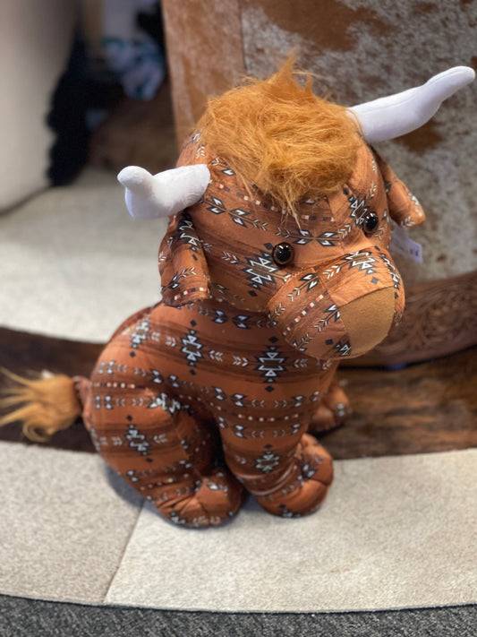 Large Longhorn FarmPals Plush Toy