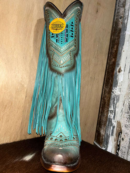 Corral Turquoise Dream boot