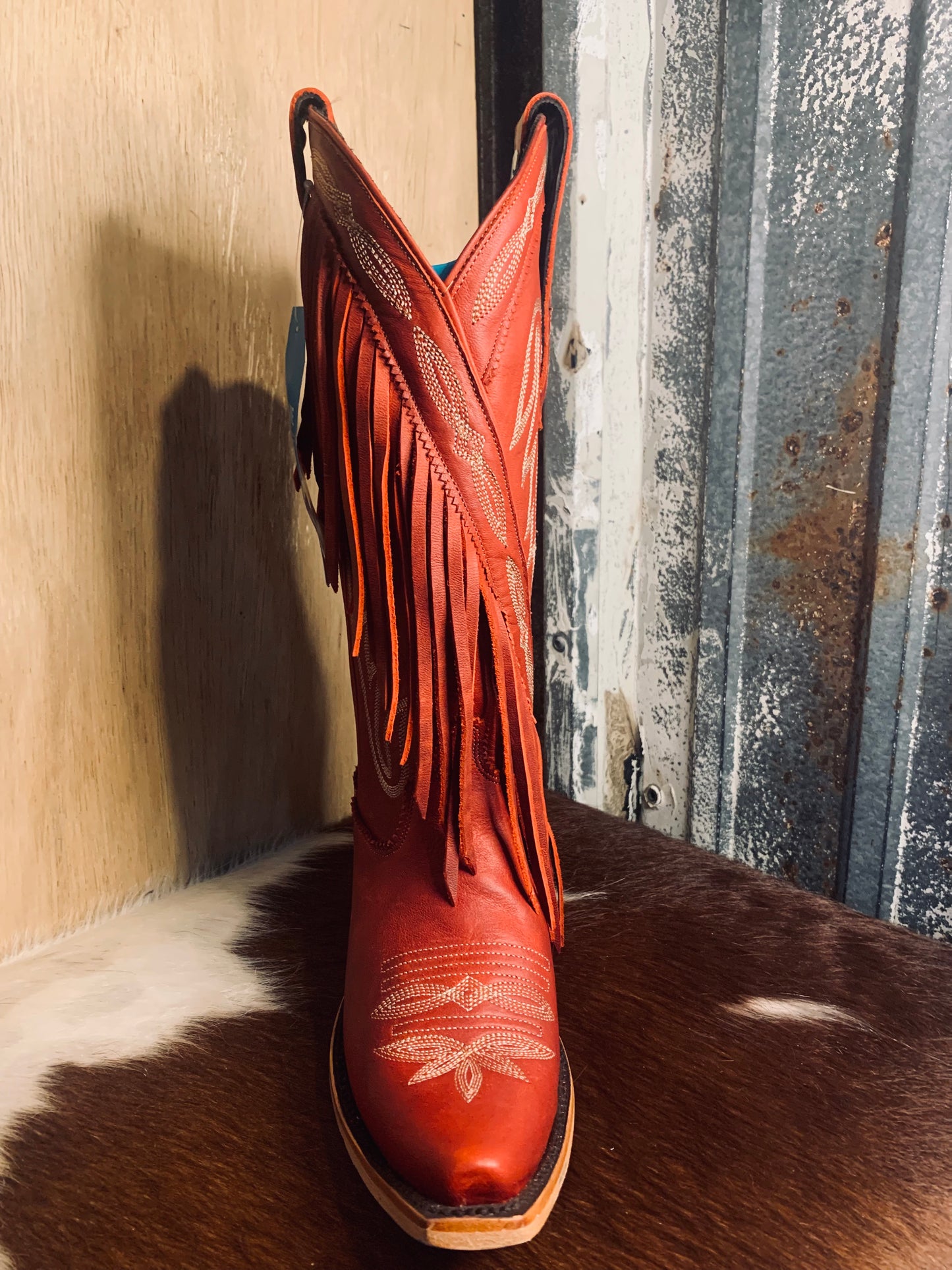 Lane Senita Falls boot - smoldering ruby