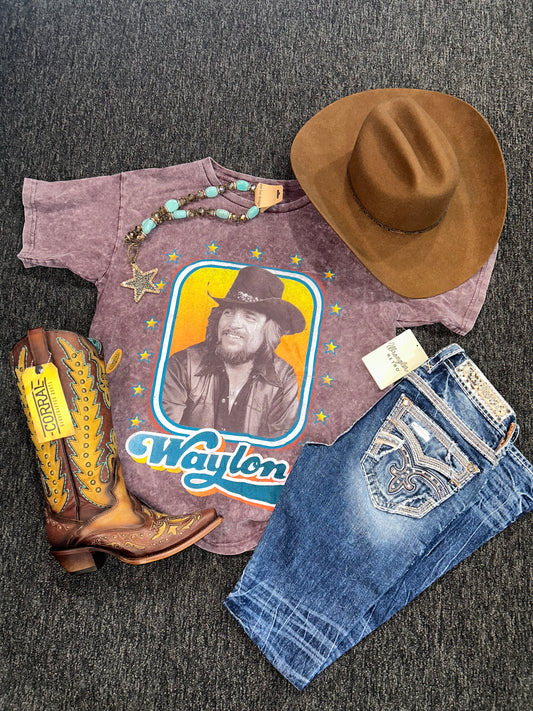 Wrangler Retro Waylon Tour tee