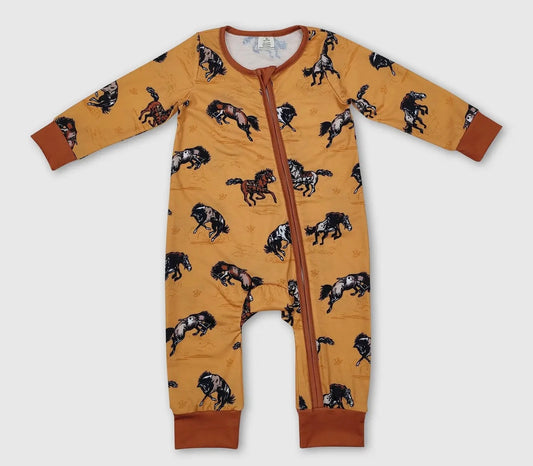 Bucking Bronco romper