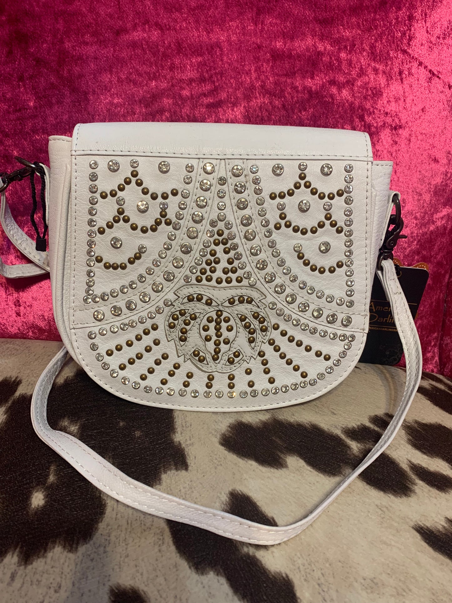 American Darling Stunner Mini bag - white