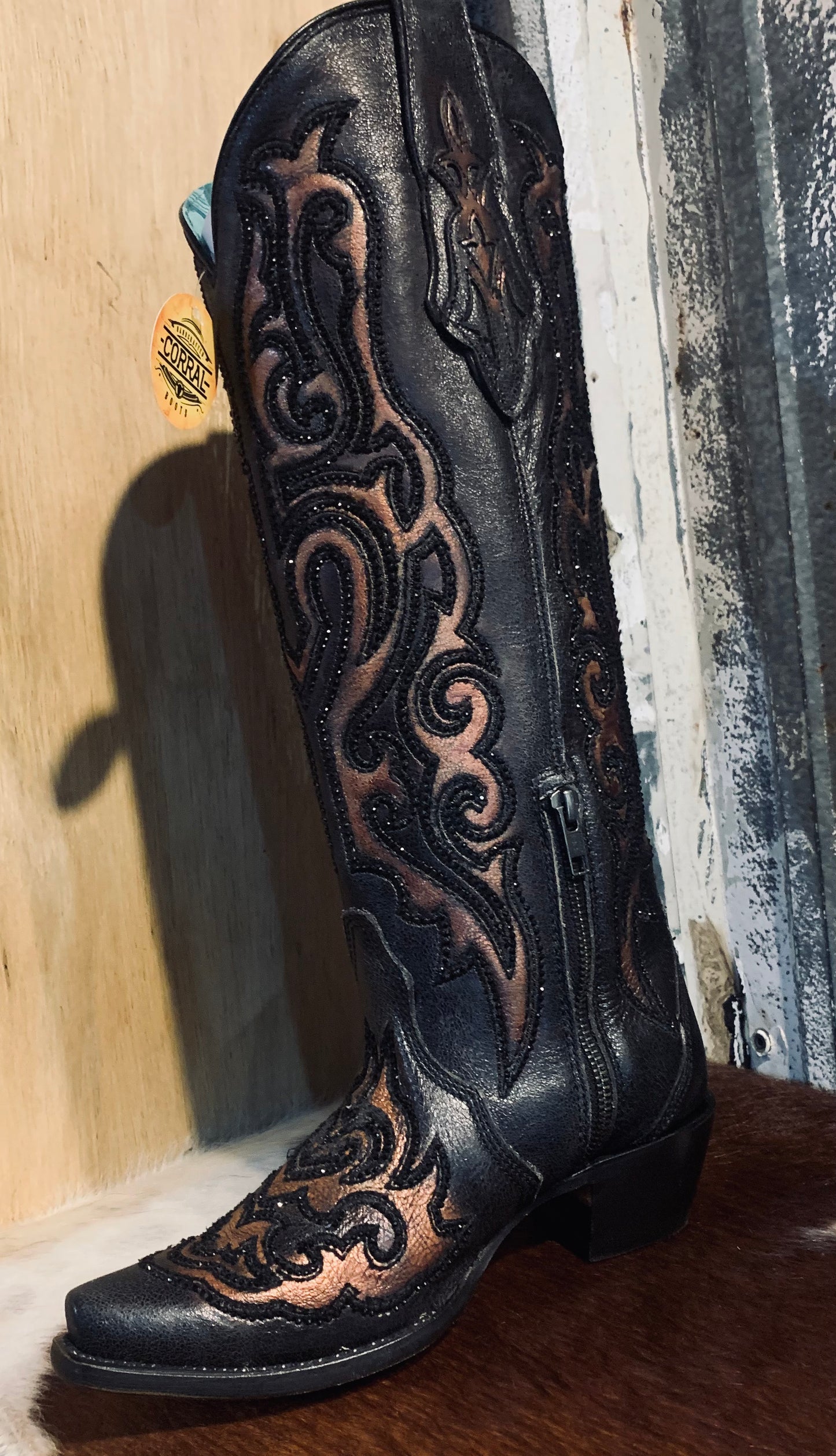 Corral Shana boot - black A4738