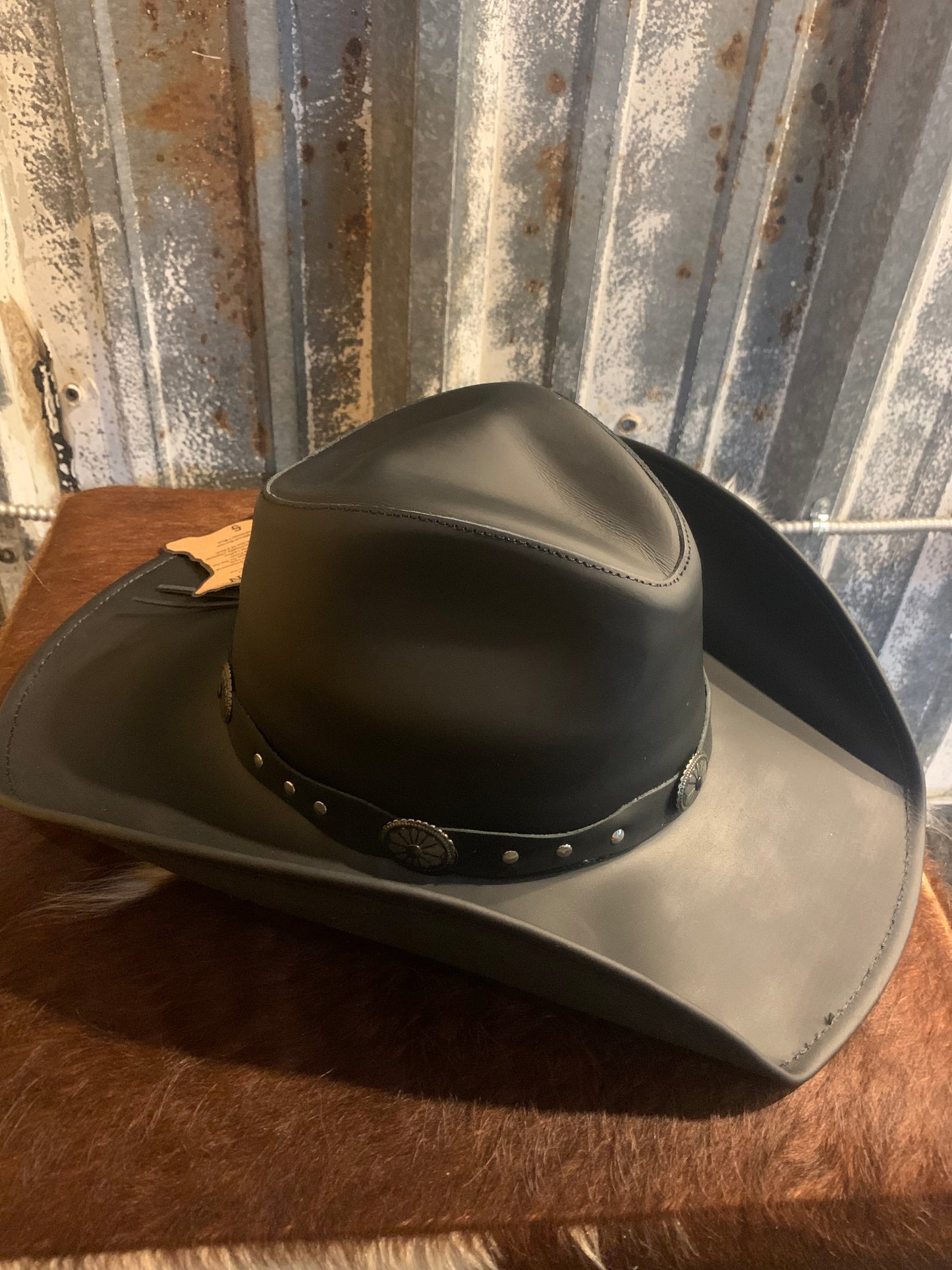 Stetson Roxbury leather cowboy hat