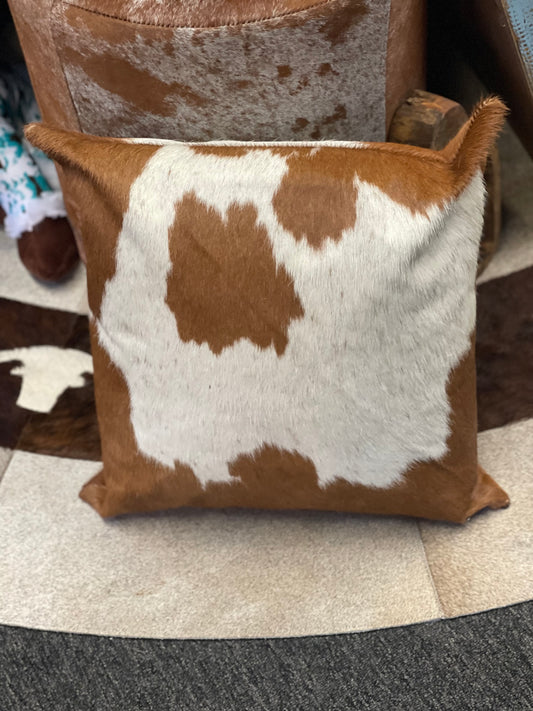 20” x 20” Cowhide Pillows