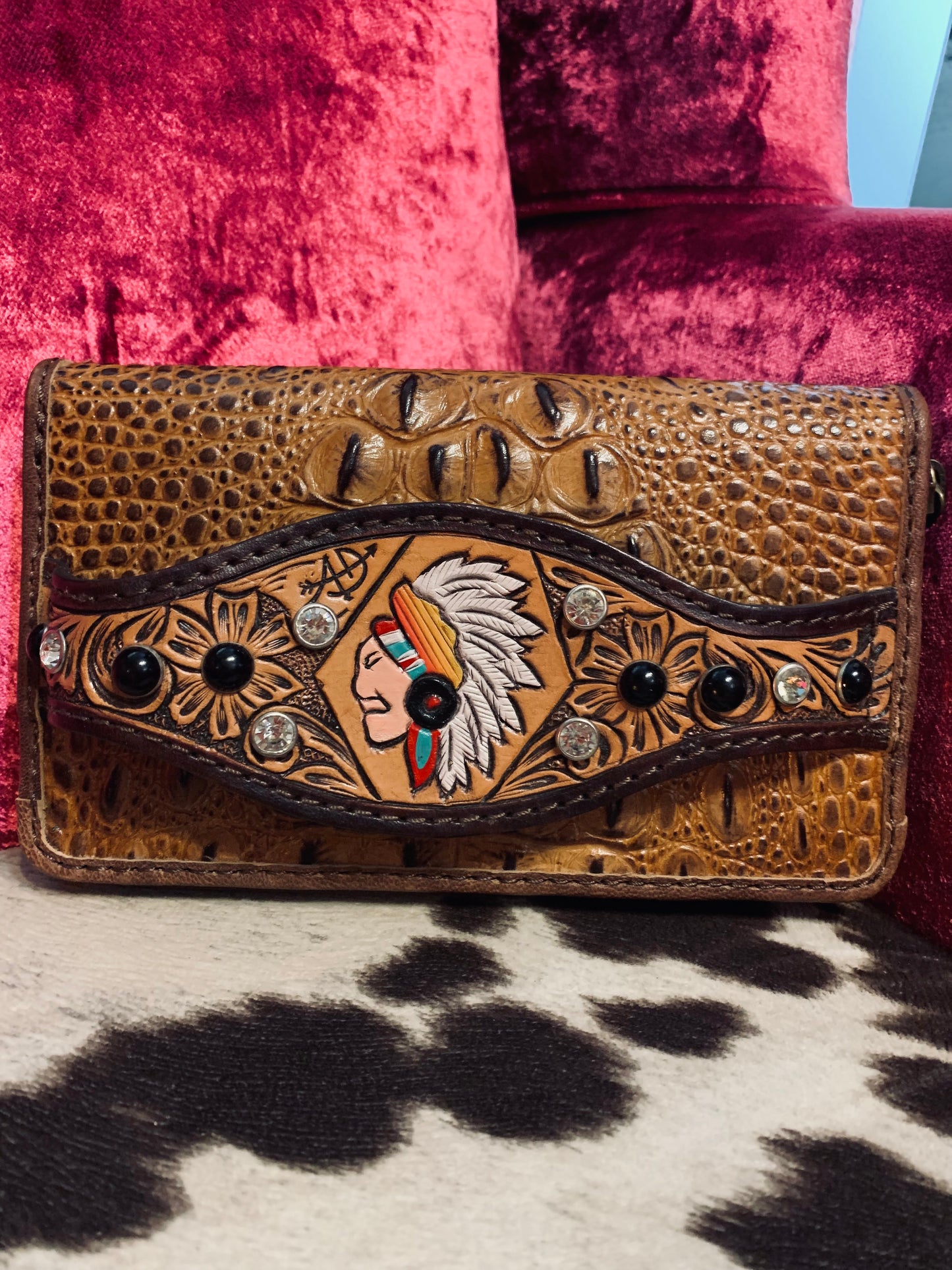American Darling Indian Chief wallet