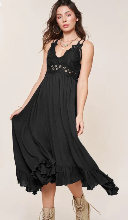 Charlotte dress - black