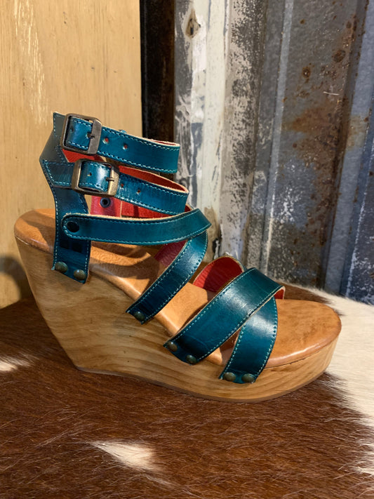 BedStu Juliana II - arctic teal rustic