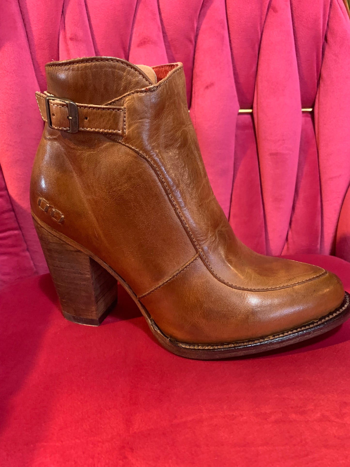 Bed Stu Isla bootie - tan rustic
