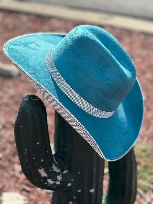 Miranda hat - teal