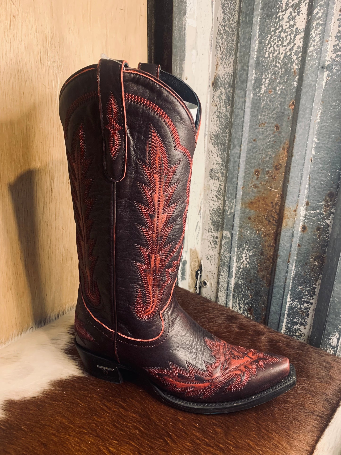 Lane Lexington boot - black cherry