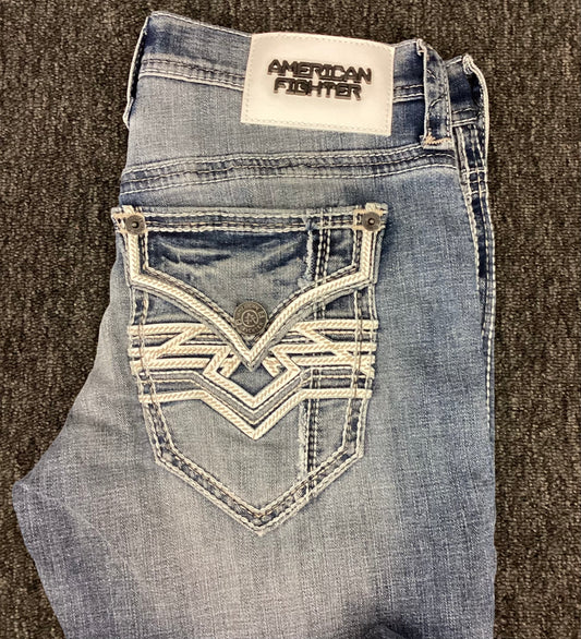 American Fighter “Defender” Slim Straight Bootcut