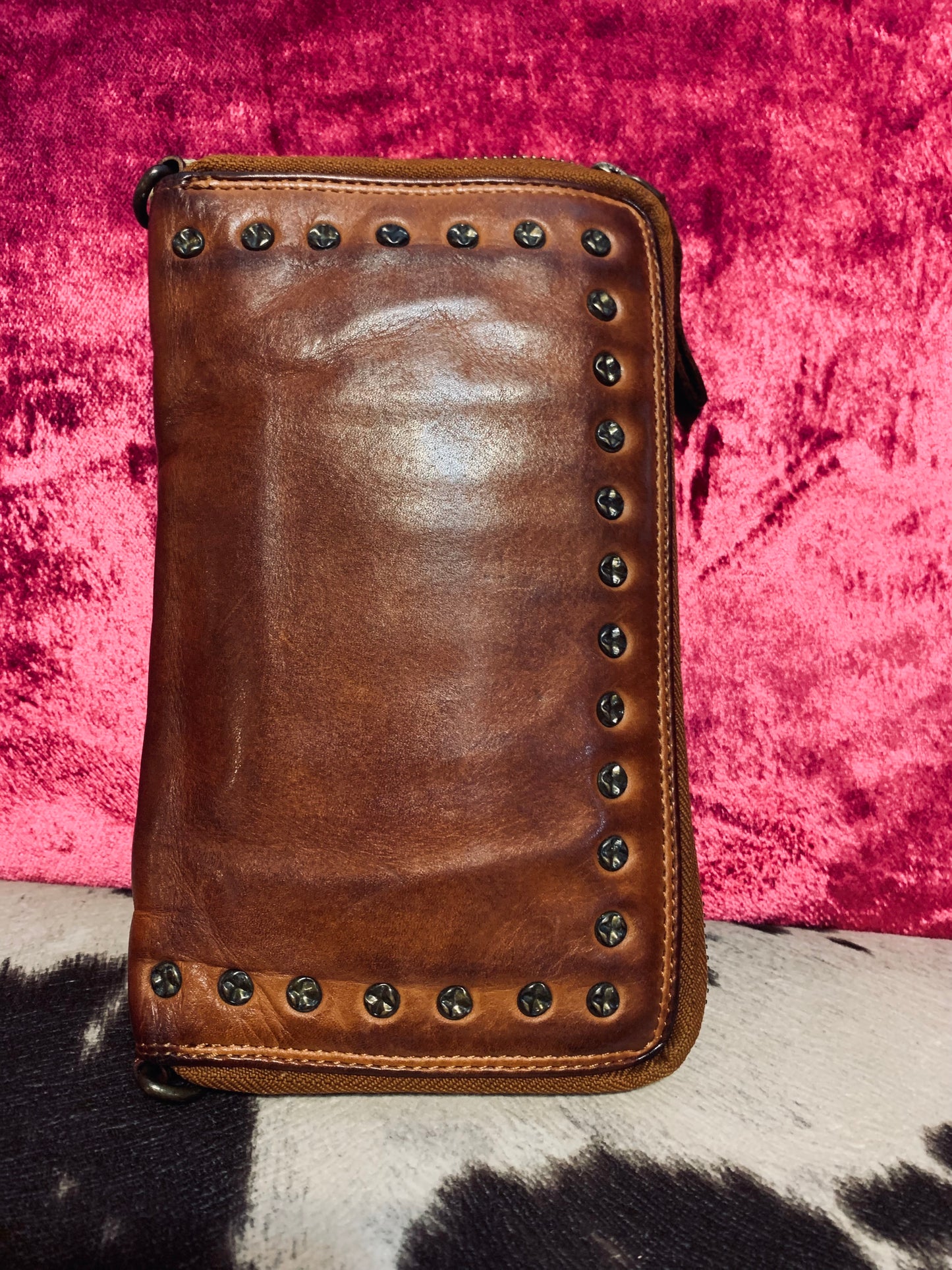 Spaghetti Western accordion wallet