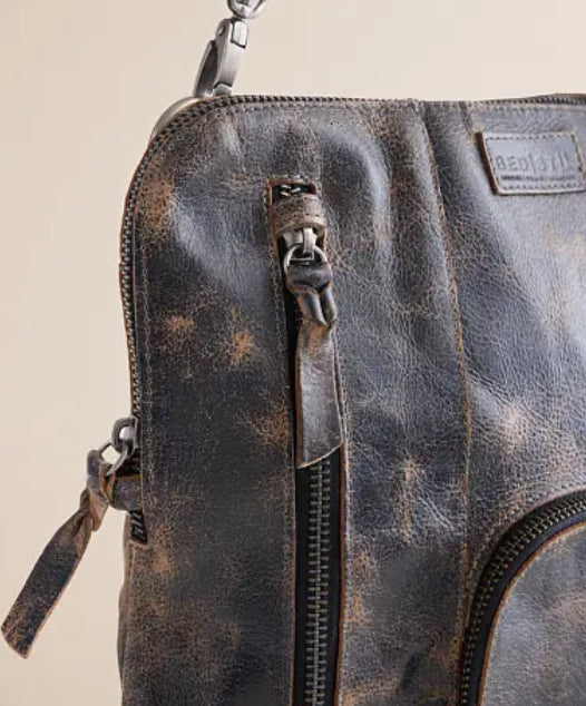Bed Stu Aiken Crossbody purse- black lux