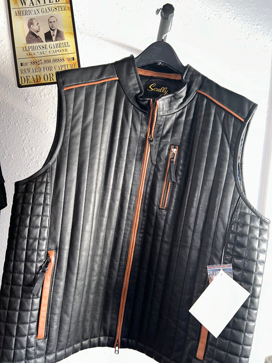 Scully Lambskin vest