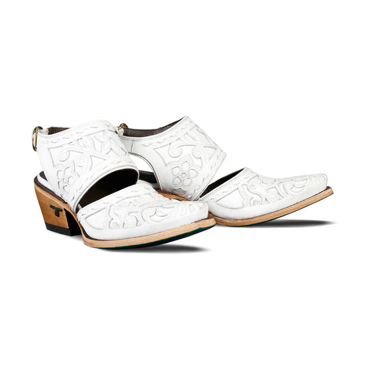 Lane Robin mule - matte white