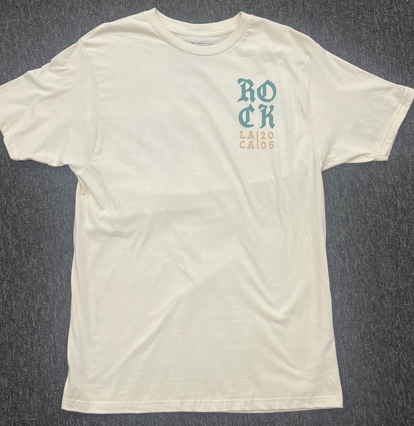 Men’s Rock Revival Bronc Tee - Cream