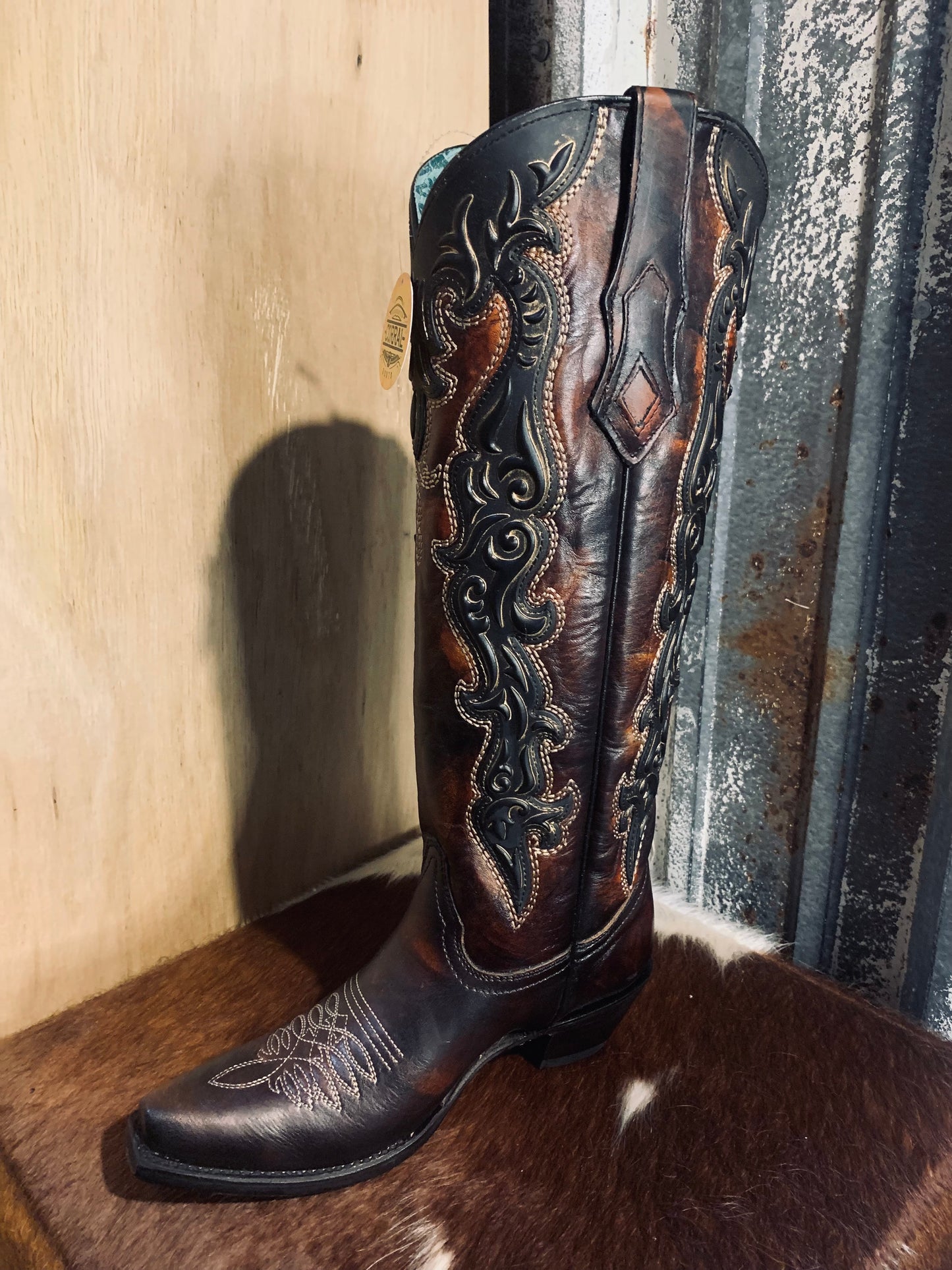 Corral Stella boot - chocolate
